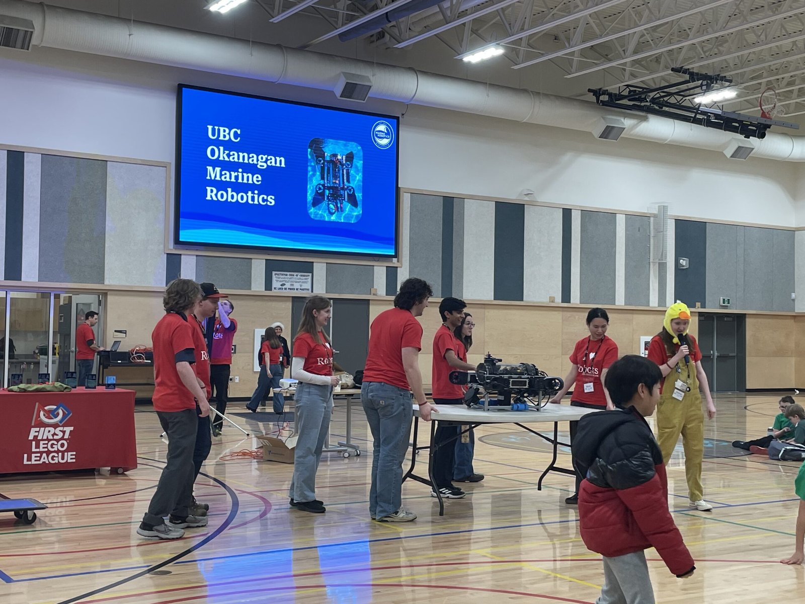 FLL: OARA teams with UBC Marine Engineering team at Regionals