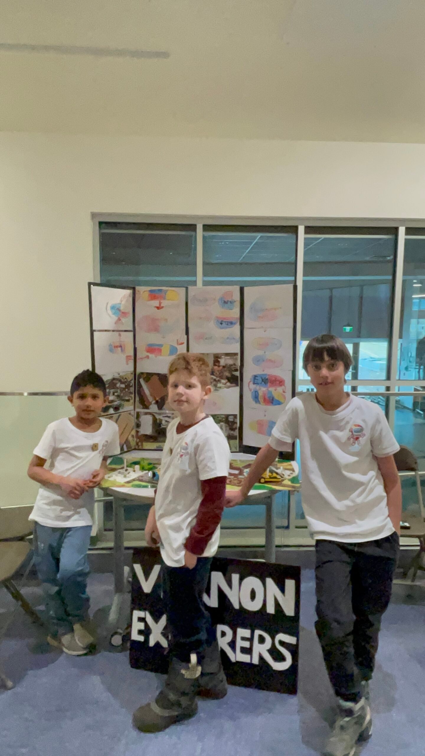 FLL: Vernon Explorers exhibit at FLL Explore Festival